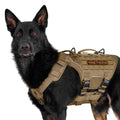 Tactical Dog Harness for Large Dogs – Heavy-Duty Military Vest