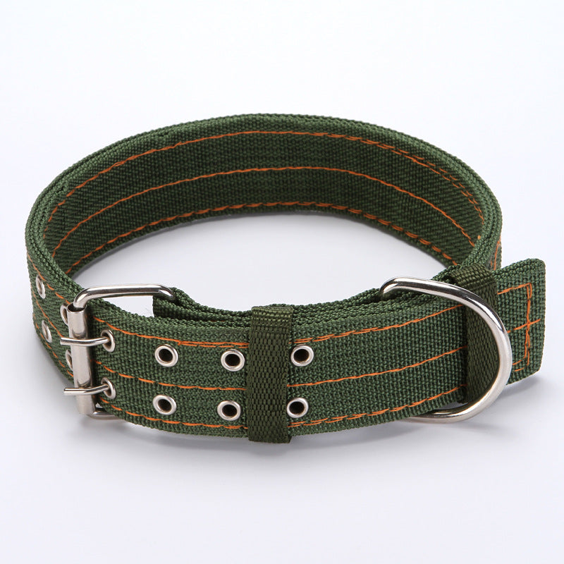 Canvas Dog Collar – Durable Nylon Neckband