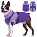 Dog Winter Jacket with Built-In Harness – Waterproof Fleece Coat