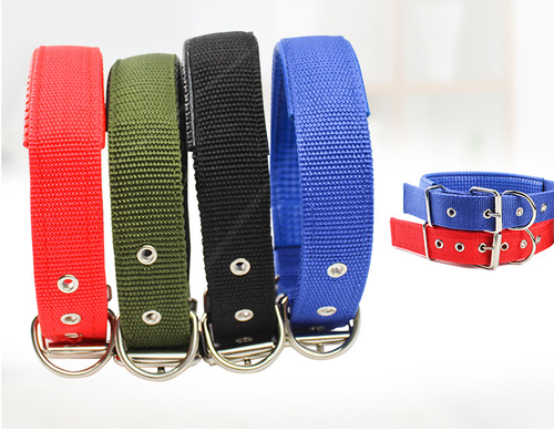 Canvas Dog Collar – Durable Nylon Neckband