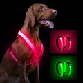 Rechargeable LED Dog Harness – Light-Up Safety Harness