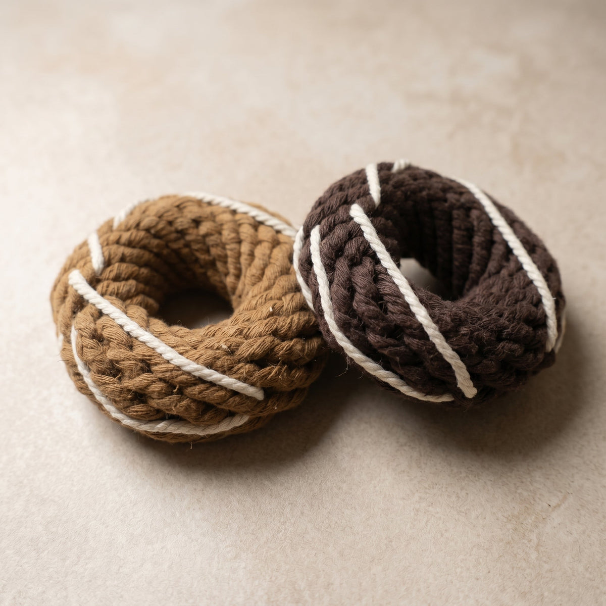The Donut Pet Toy | Handcrafted | Set of 6