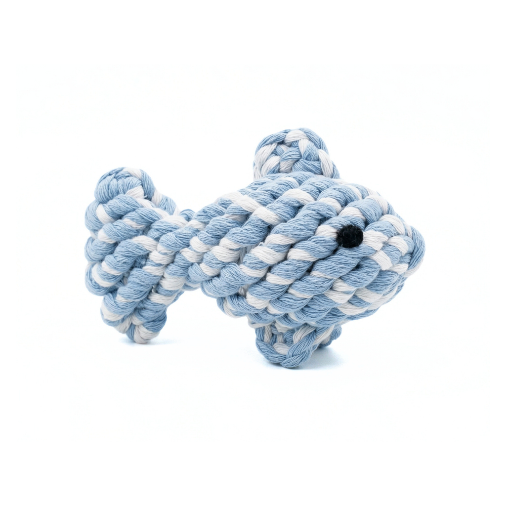 April the Happy Fish Pet Rope Toys